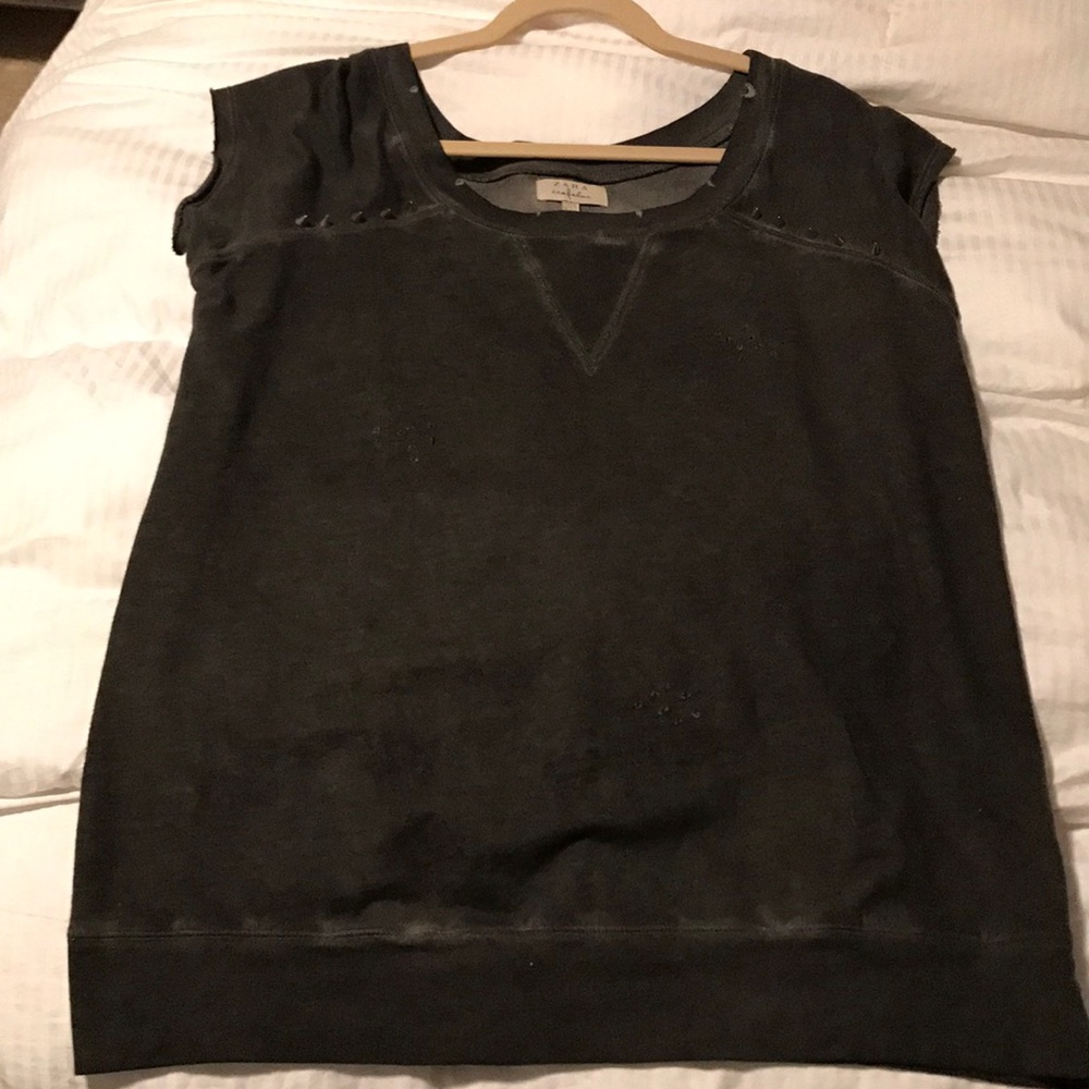 Stylish Zara top with studs
